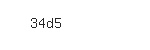 Captcha: 34d5