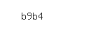 Captcha: b9b4