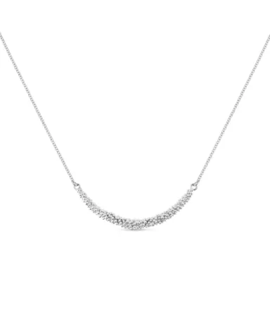 Imagen Collar Joidart Hoja de Lata gargantilla plata stardust