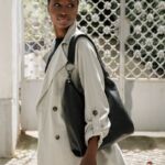 Bolso de hombro BIBA Jackpot de piel - Imagen 2