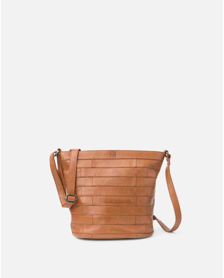 Bandolera BIBA Lewisburg Bricks de piel
