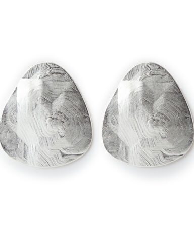 Pendientes Presion Grandes KEOPS PLATA