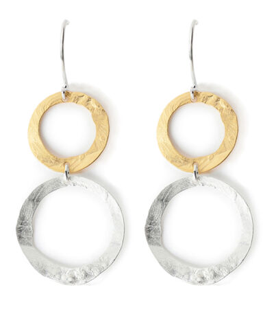 Pendientes Akira gancho dobles