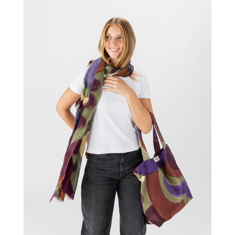Foulard BIBA pintado a mano - Imagen 3
